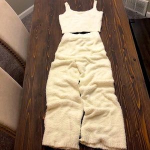 Skims Cozy Knit Pant & Cozy Knit Tank